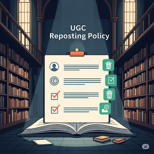 UGC 재게시 정책 - 초상권·퍼블리시티 동의 세트, 삭제요청 대응, 저작권 체크리스트(도서관·박물관)