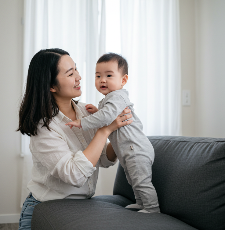 10~12개월: 서기와 첫말