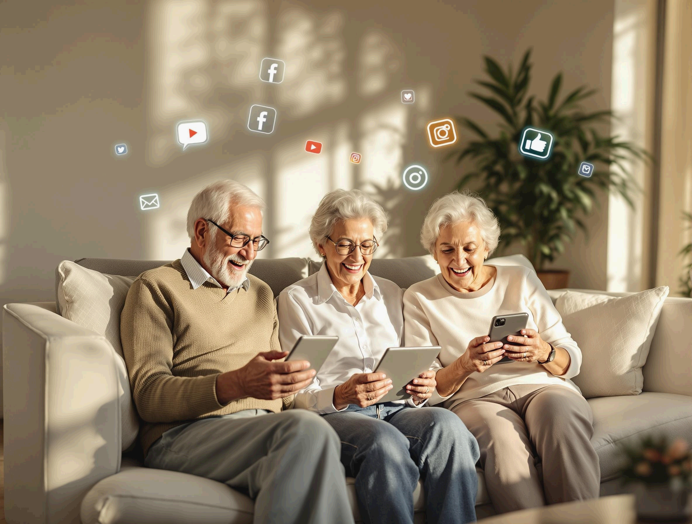 실버세대와 소셜미디어: 세대 간 소통의 변화