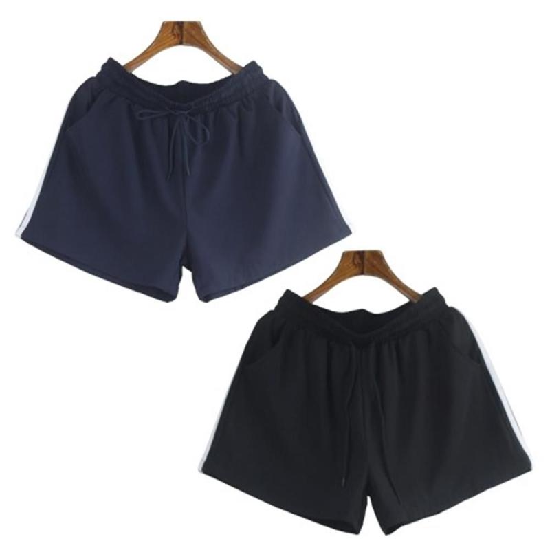 여성 여름 츄리닝 홈웨어 운동 이선 트레이닝 반바지