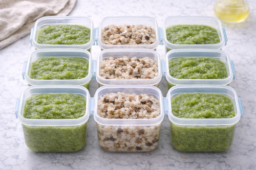 후기 이유식 소고기 표고버섯 무른 밥 레시피 및 버섯 손질 팁