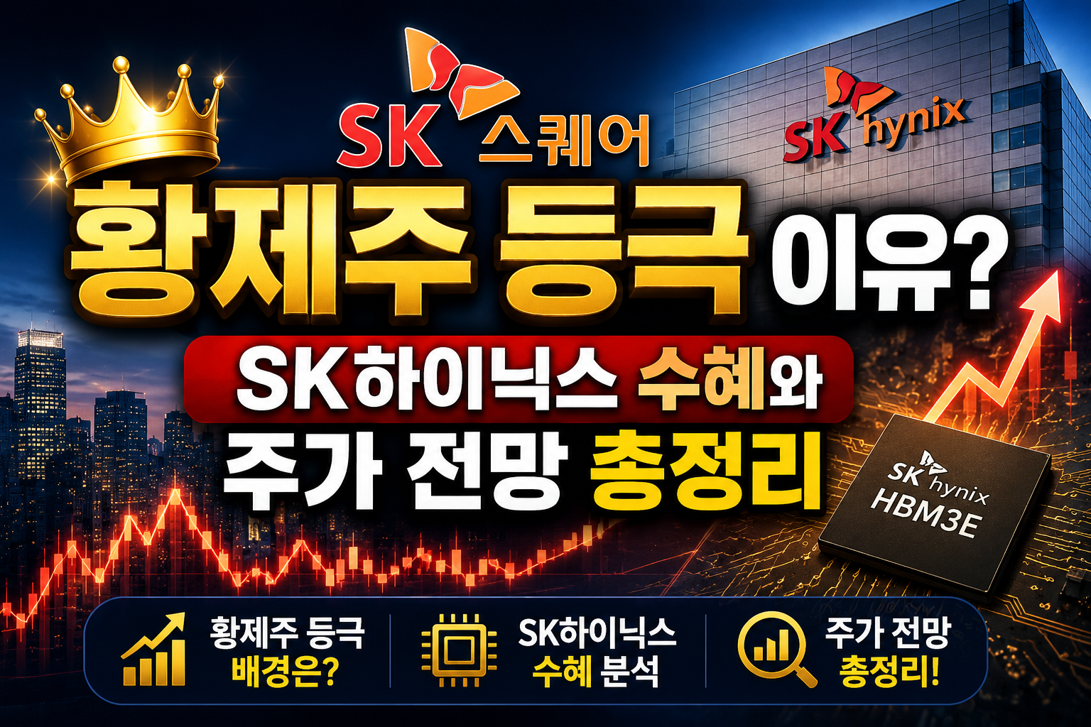 SK스퀘어 황제주 등극 이유