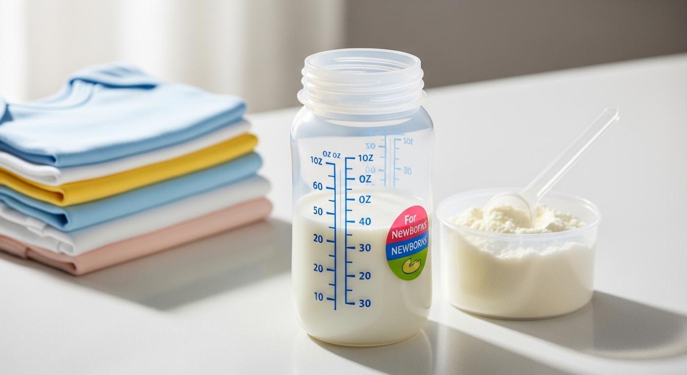 신생아 분유량