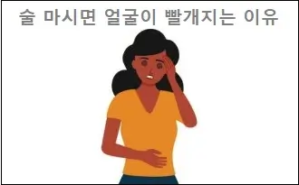 술 마시면 얼굴이 빨개지는 이유