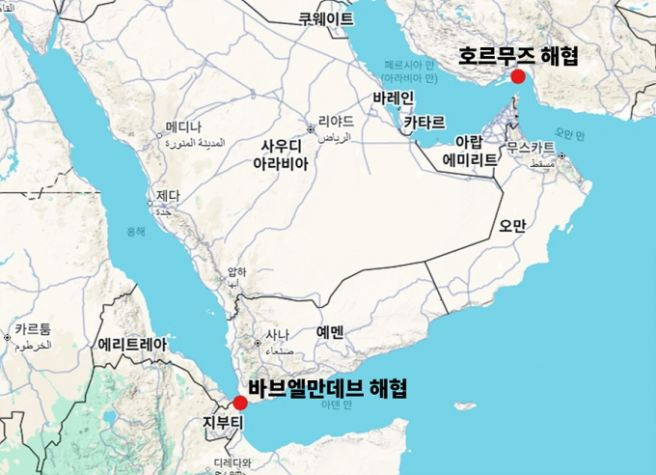홍해 지도