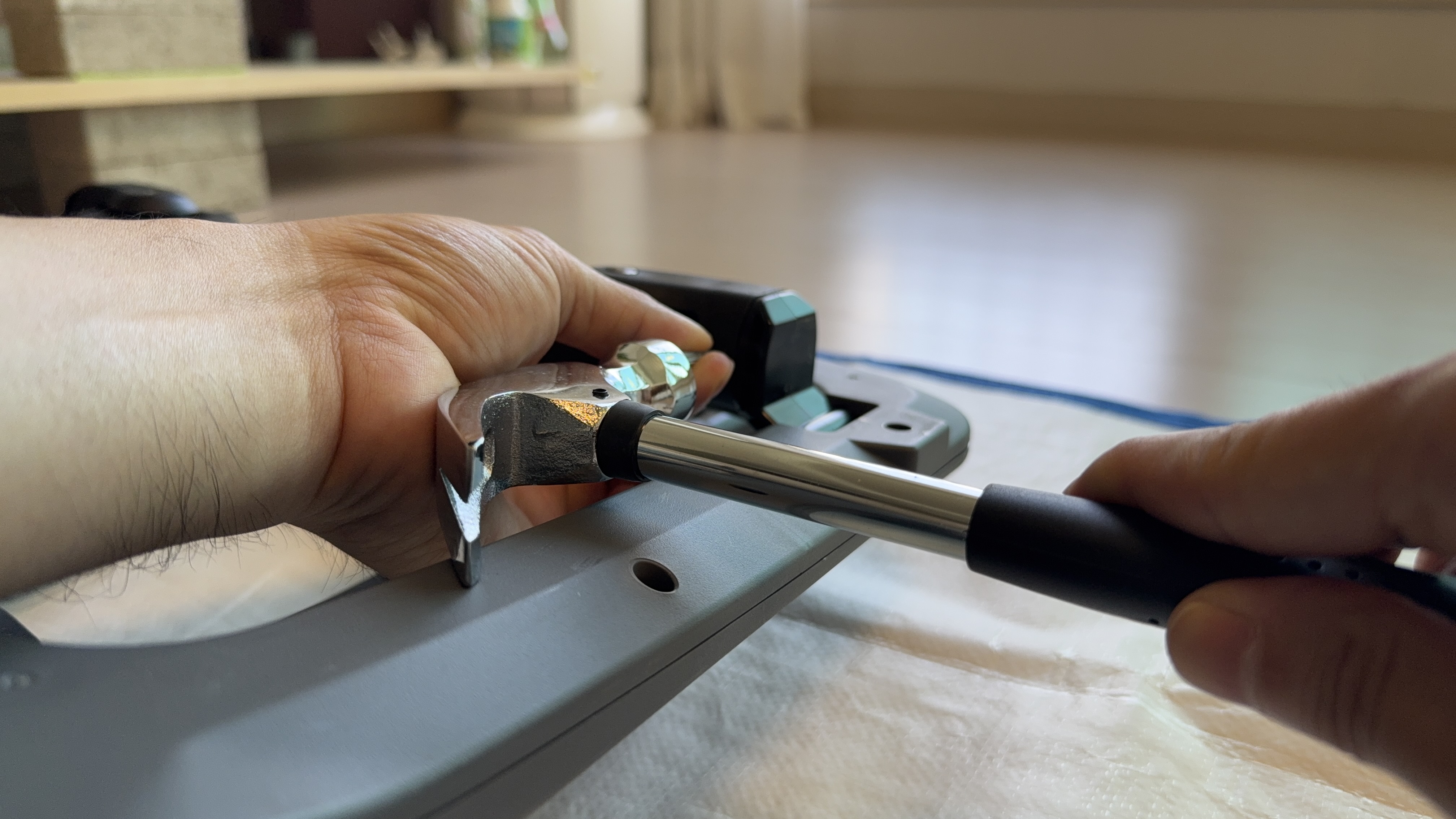 큐폴드 셀프 바퀴교체 고정바퀴 회전바퀴