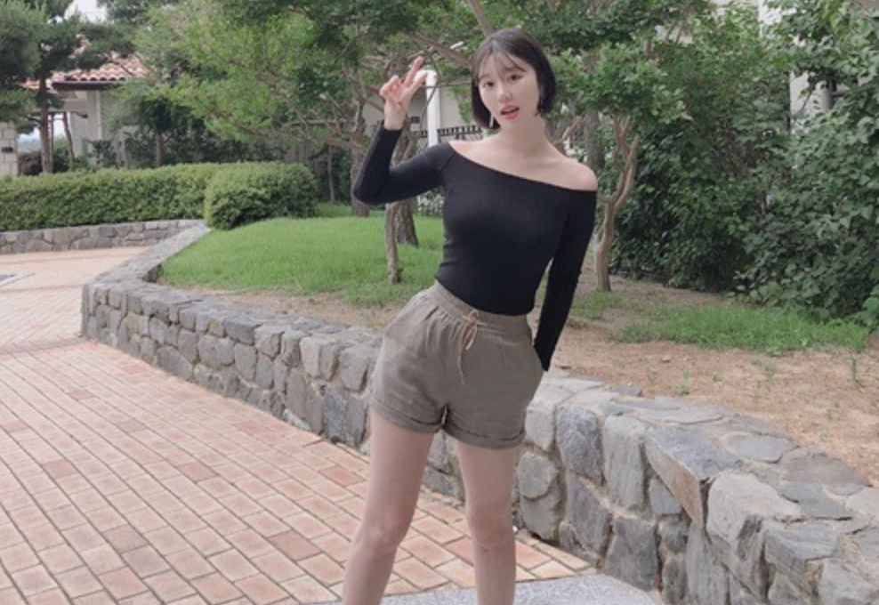 나비 일상 몸매