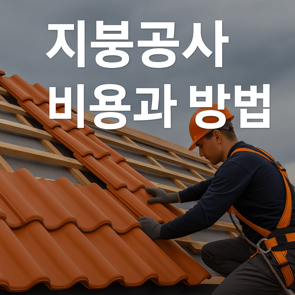 지붕공사 비용과 방법