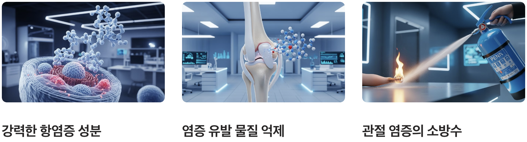 핵심 열쇠, '보스웰릭산'을 확인하라