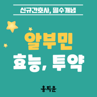 알부민의 효능
