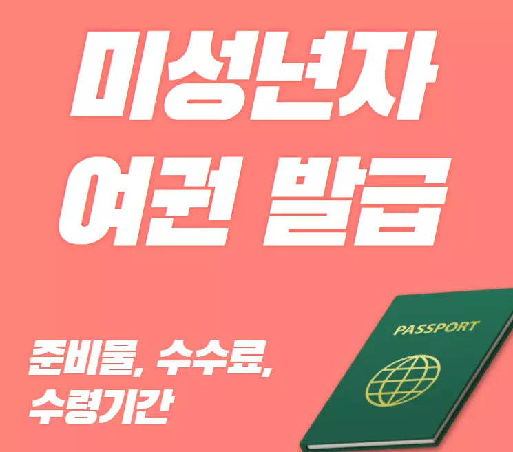 미성년자 여권발급