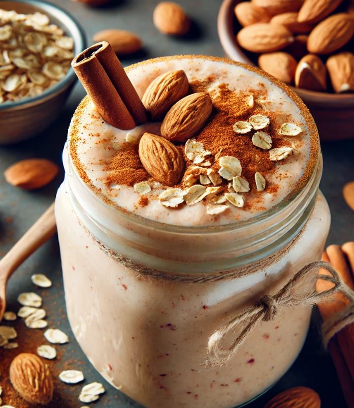 포만감을 느낄 수 있는 오트밀스무디