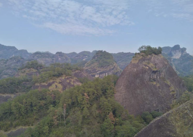 우이산 등산 풍경