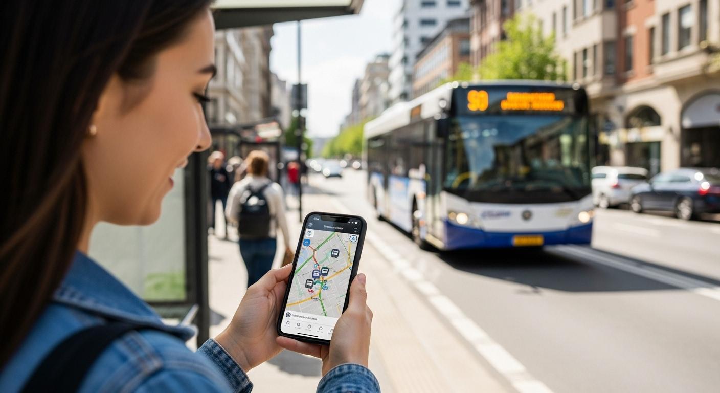 버스 실시간 위치 어플