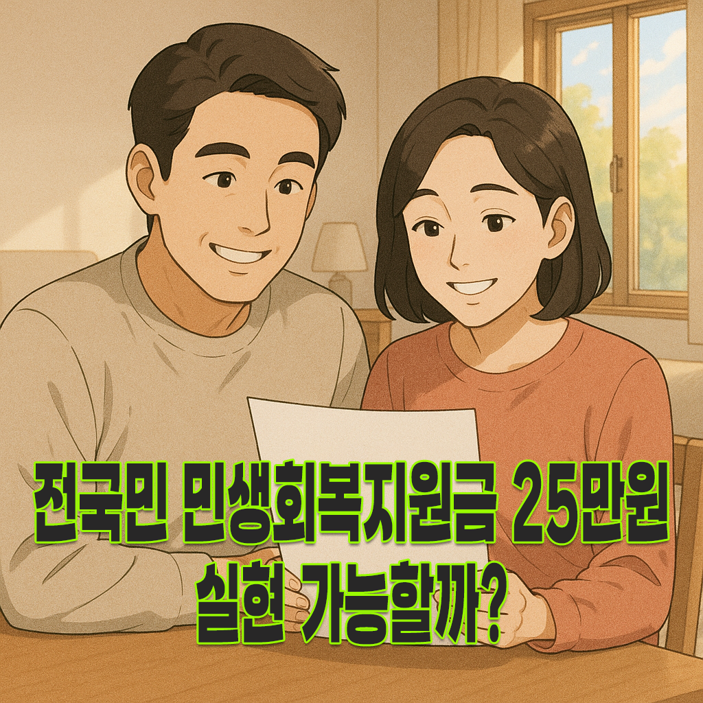 민생회복 전국민지원 25만원 지급, 실제 가능성과 지원 내용 자세히 알아보기