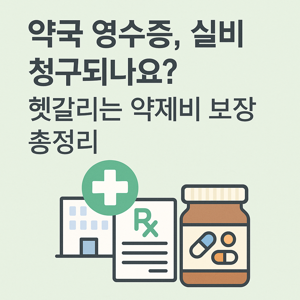 약국 약 실손보험 청구