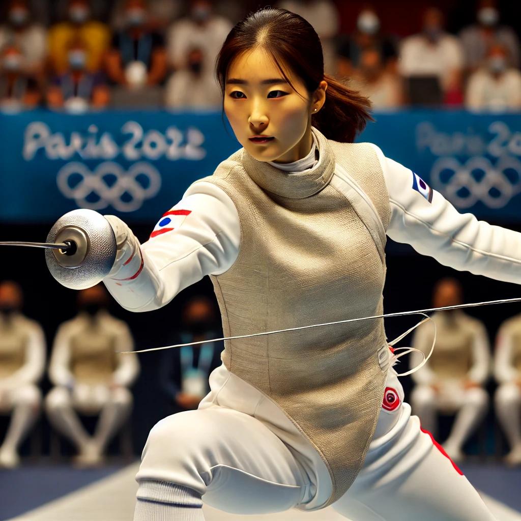 파리올림픽 펜싱 전은혜