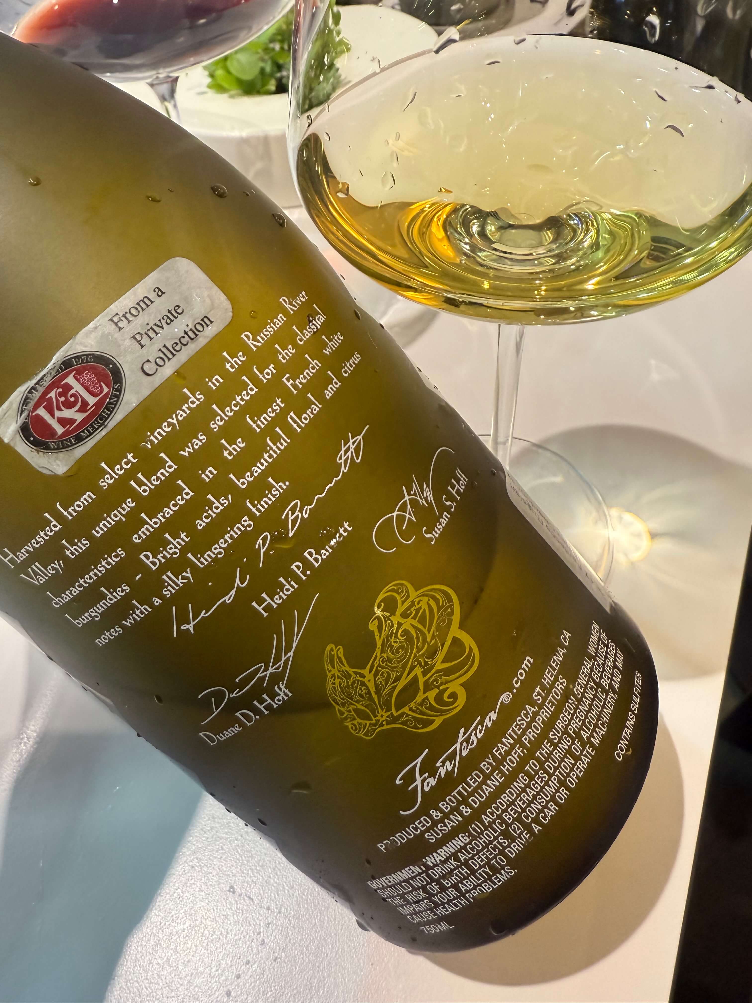 Fantesca Estate &amp; Winery Chardonnay 2017, Russian River Valley, Sonoma County, California｜판테스카 샤도네이 2017