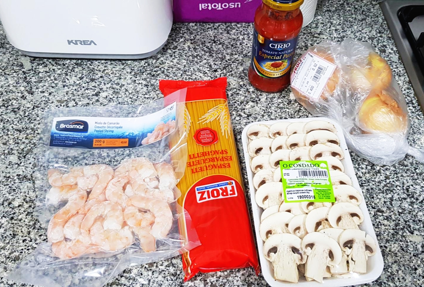 포르투갈 포르투 첫날 저녁재료