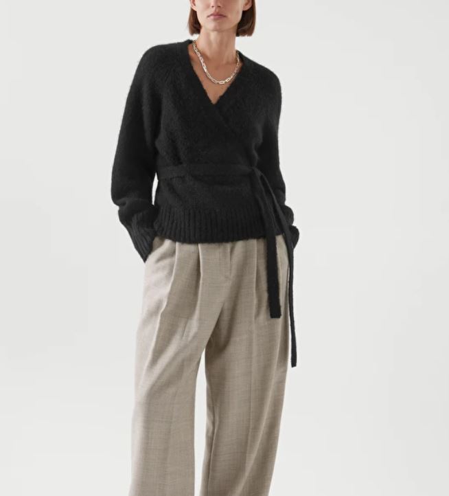 COS 코스 릴랙스 울 랩 가디건 1053294003