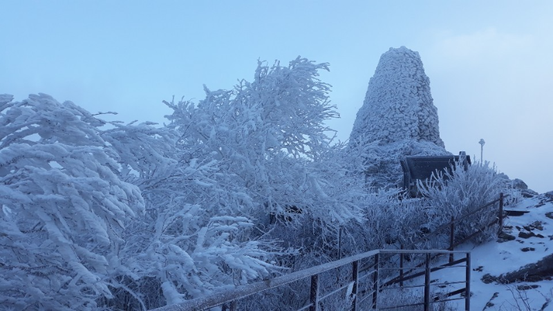 치악산 겨울사진