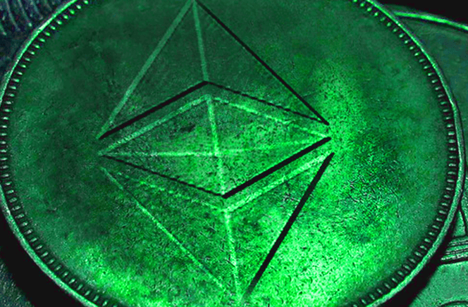 이더리움 클래식 심볼 사진