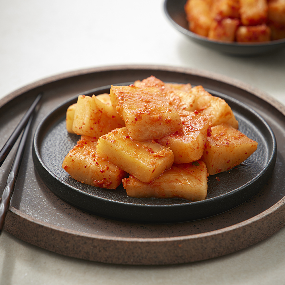 석박지 깍두기 담그는법