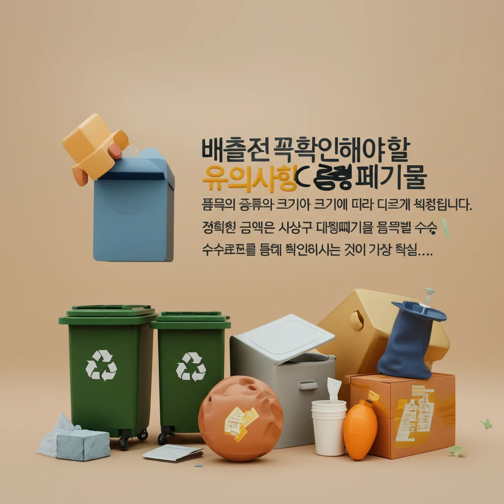 부산 사상구 대형폐기물 버리기 인터넷..