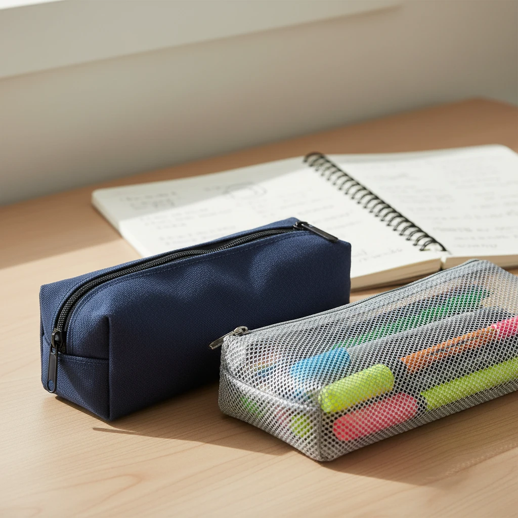 가성비 좋은 중학생 대용량 필통 소재..