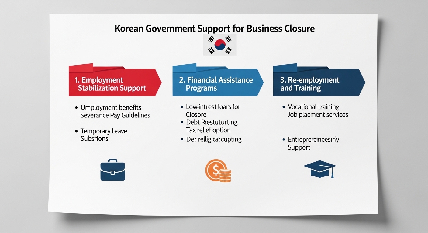 2026 소상공인 폐업지원금 종류 인포그래픽 이미지