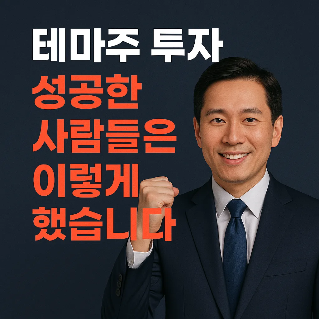테마주 투자, 성공한 사람들은 이렇게 했습니다