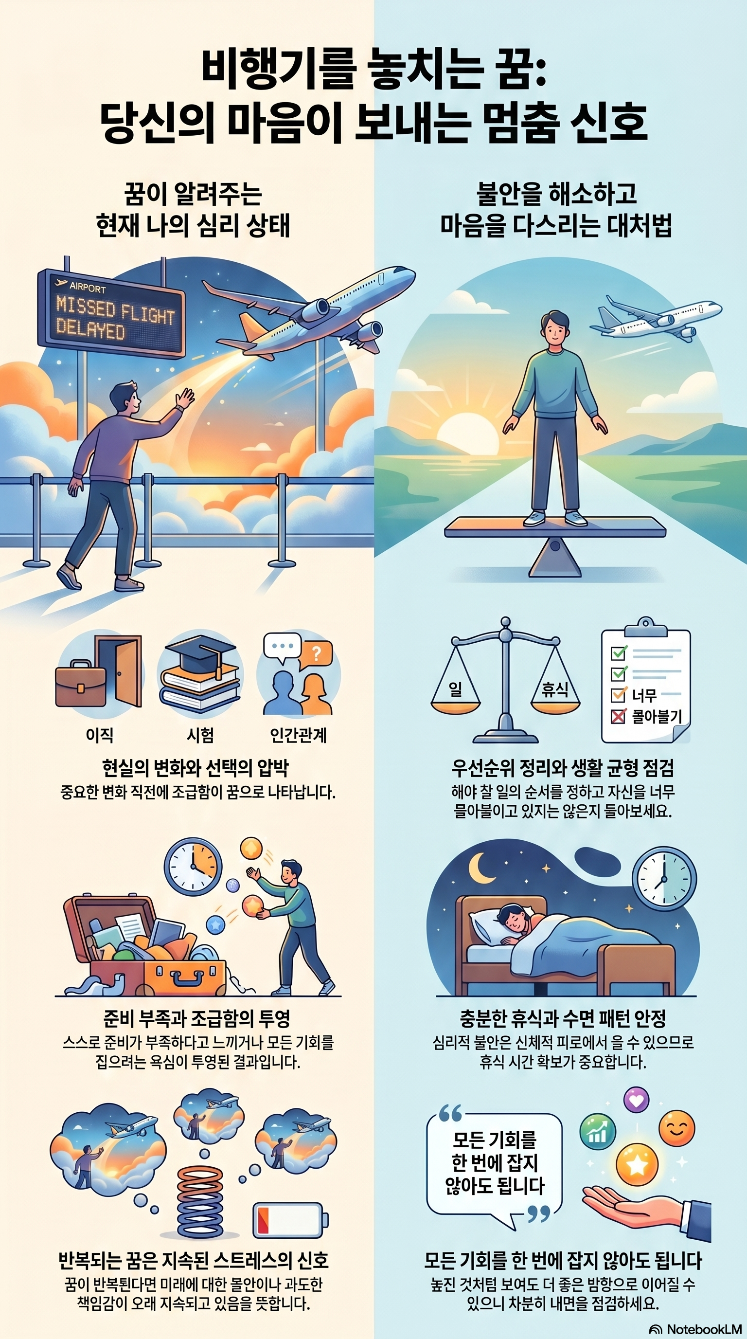 비행기를 놓치는 꿈