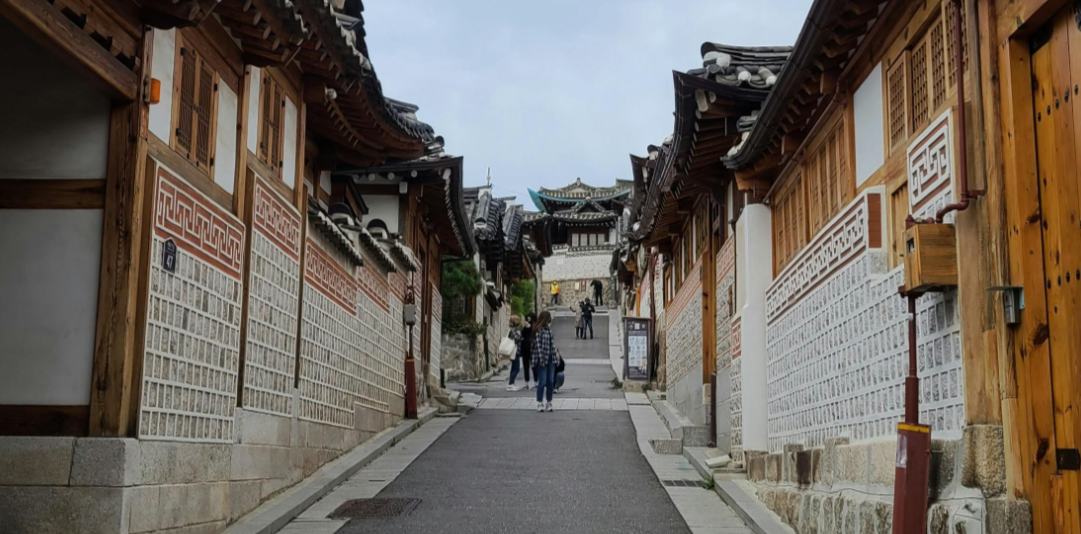 한국 전통 가옥 거리