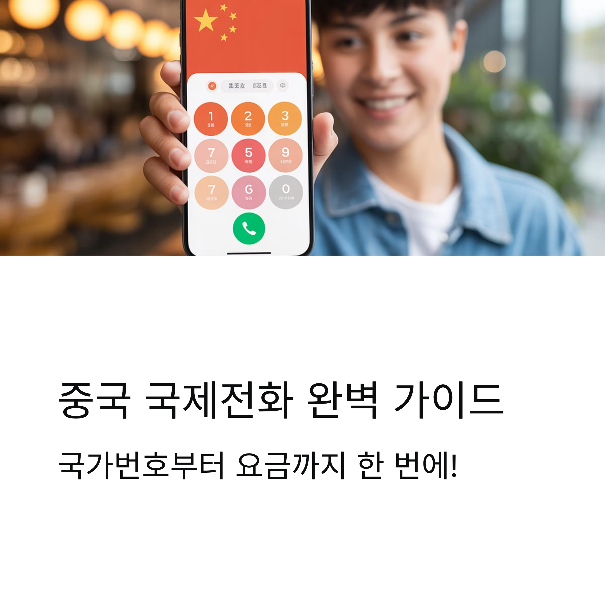 중국 국제전화 거는법: 국가번호와 지역번호 요금까지!