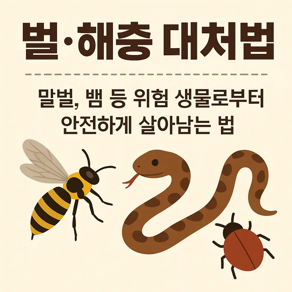 농업경제학 : 벌·해충 대처법 완전정복