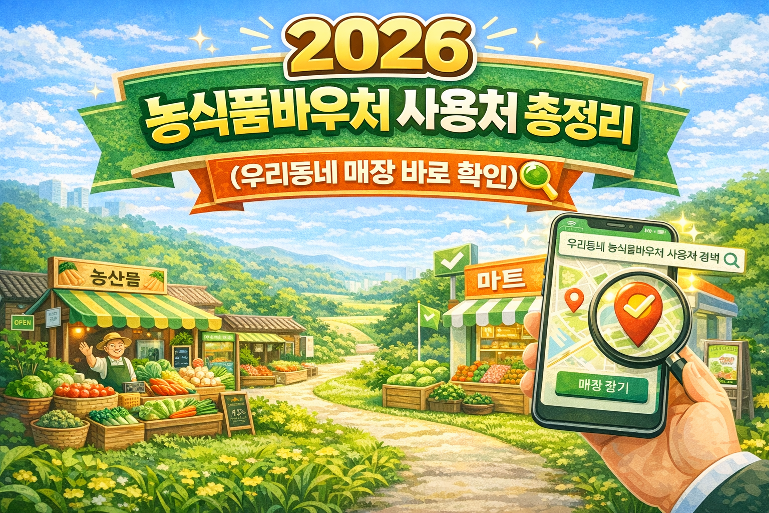 농식품 바우처 사용처 관련 사진