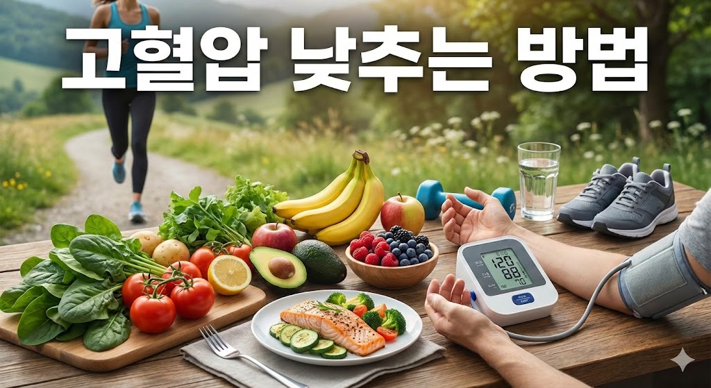 고혈압 낮추는 방법