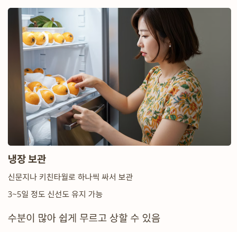 비파열매 보관법