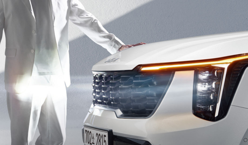 쏘렌토 하이브리드의 외형 디자인