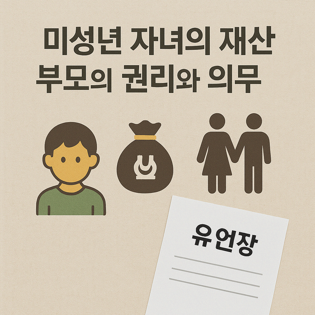 미성년 자녀의 재산 관리, 부모의 권리와 의무