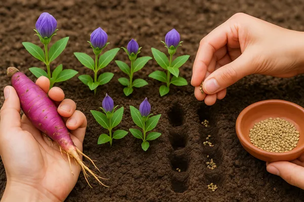 도라지 파종시기와 재배 방법1