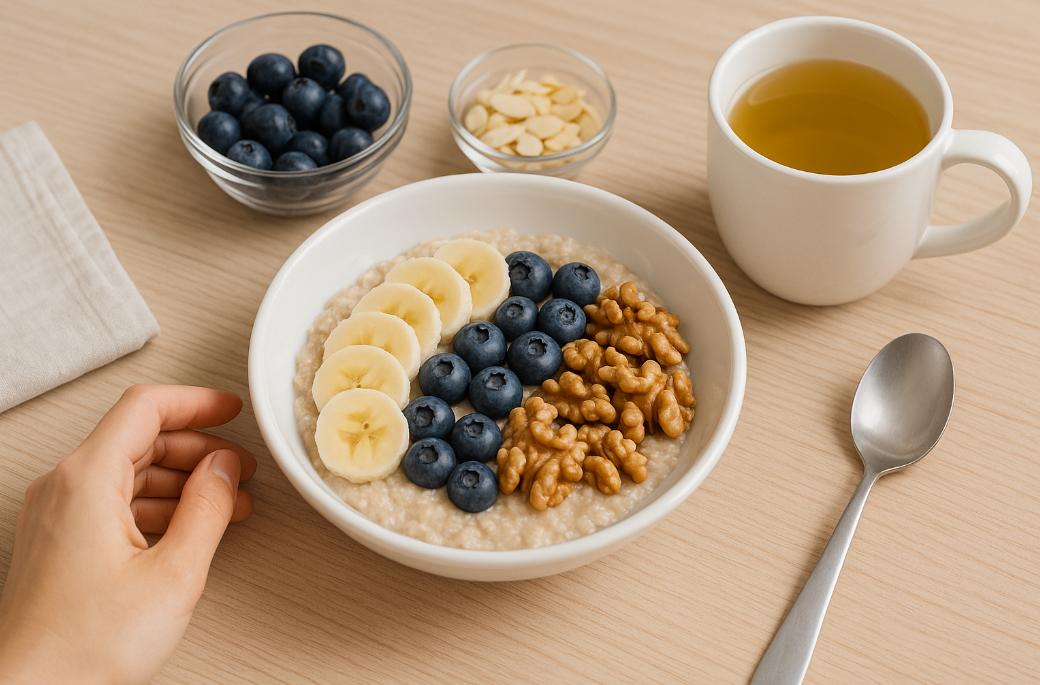 아침 명상과 곁들여 먹으면 좋은 마음 안정 음식 조합