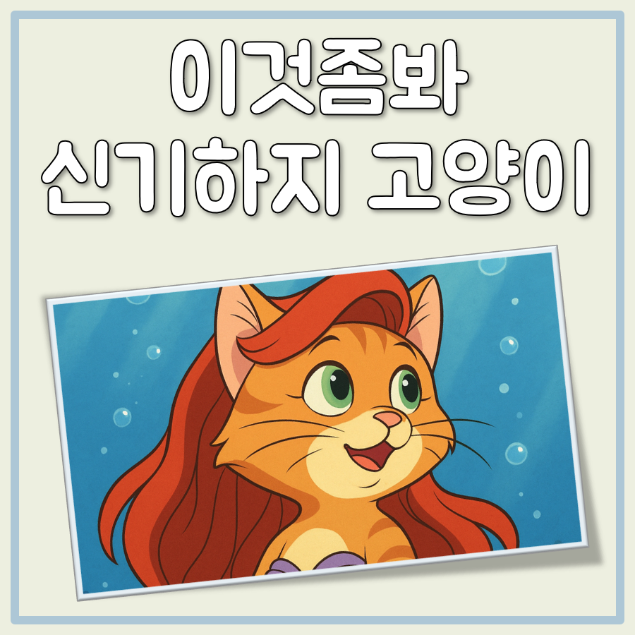 이것좀봐 신기하지 고양이 대표 이미지