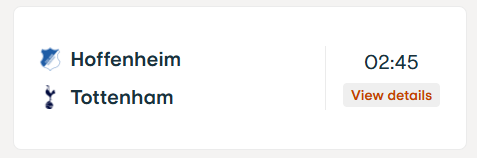 손흥민 경기일정 중계 정보