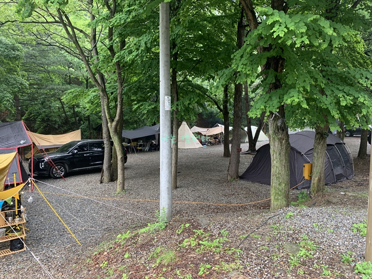 은이골 가족 캠핑장-사이트