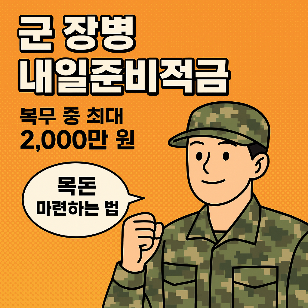군 장병 내일준비적금 - 신청 방법, 가입 방법, 신청 조건, 헤택, 군적금 안내