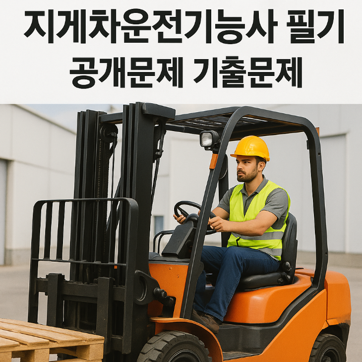 지게차운전기능사
