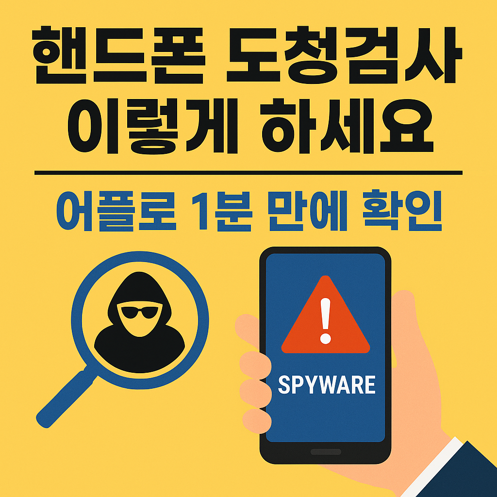 핸드폰 도청검사 이렇게 하세요 &ndash; 어플로 1분 만에 확인!!! 무료어플 3종!