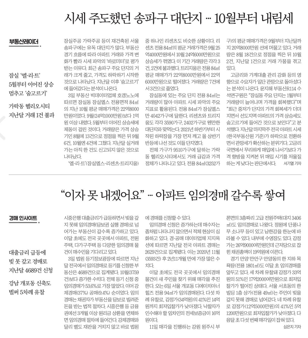 12월 4일 월 신문스크랩