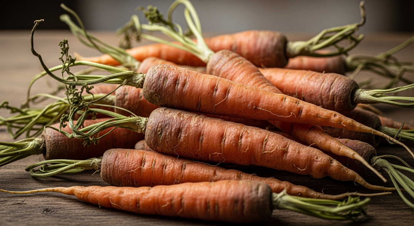 시들어 버린 당근을 살리는 요리로 다시 살아나는 주방의 작은 가능성